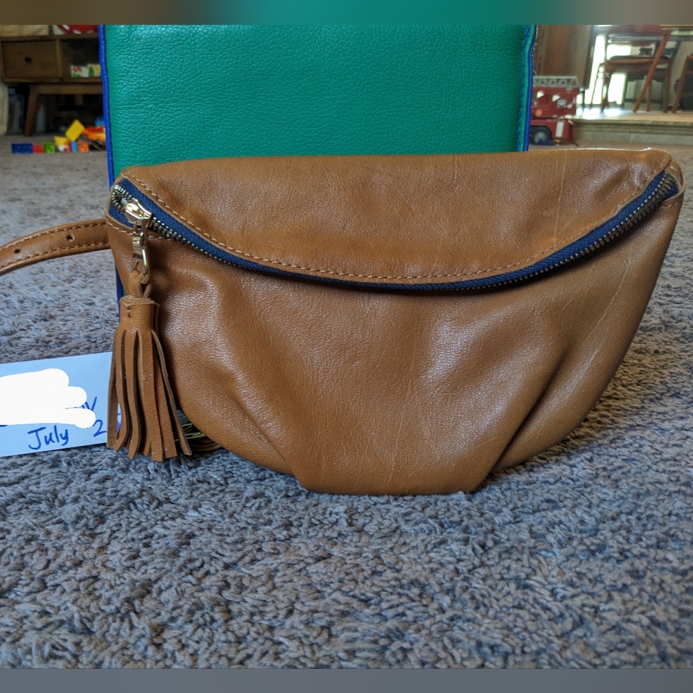 Parker Clay Sodo Belt Bag/Sling, Rust/Navy